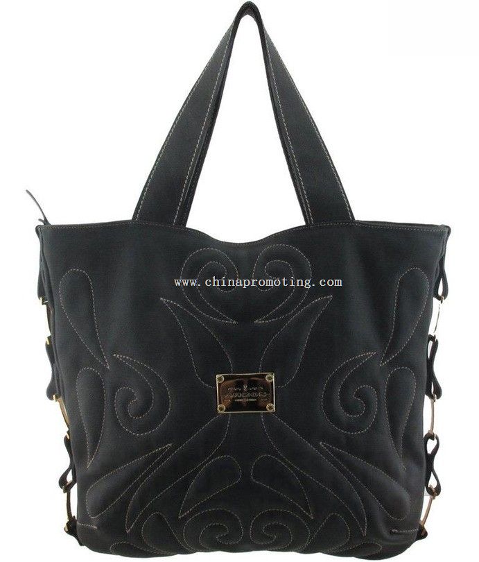 PU kulit tote bag