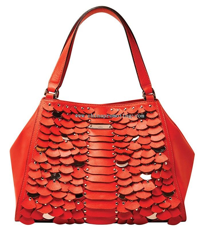 red ladys pu bag