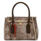 Snakeskin leather bag small picture