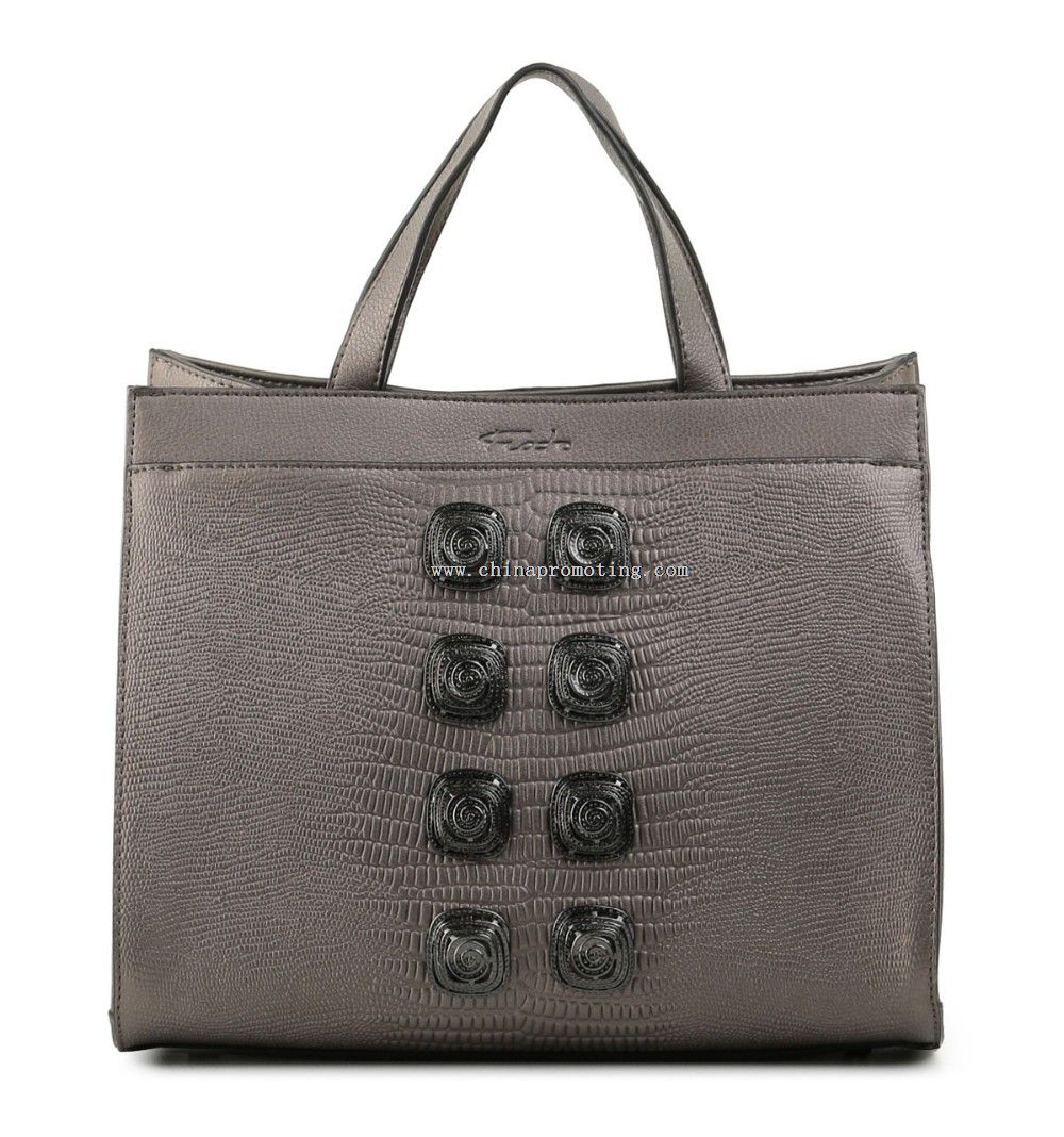 elegant pu tote sac