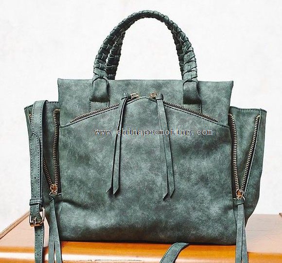 Vintage style pu handbag