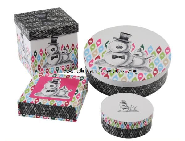 Candy Boxes Packaging with Paper Lid