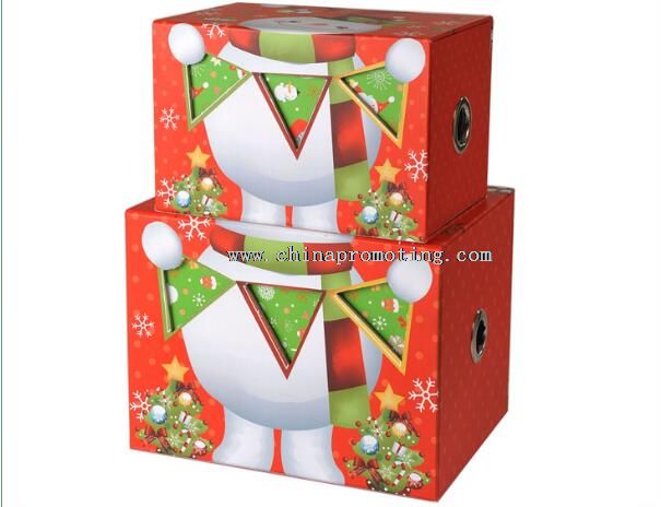 Décoration de Noël coffret-cadeau en papier