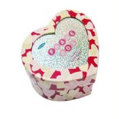 Heart Shape Paper Gift Box With Clear Window images