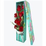 Rose blomst emballering bokse med images