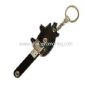 Leather USB Disk with Keychain small picture