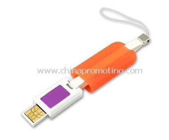 USB mini disque avec lanière
