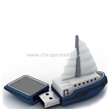 محرك فلاش USB شكل قارب