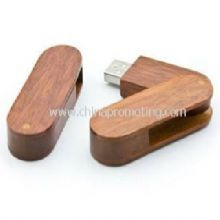 Wooden Swivel USB Disk images