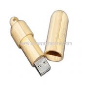 Forma de pílula de madeira USB Flash Disk images
