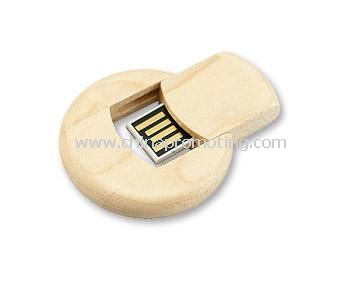 Wooden Round USB Disk