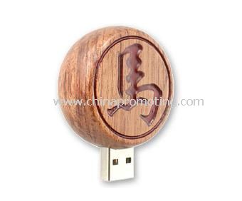 Drewniane USB błysk przejażdżka