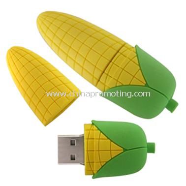ПВХ кукурудзи USB флеш-диск