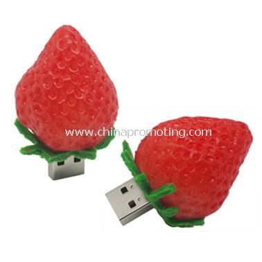 Strawberry USB glimtet kjøre