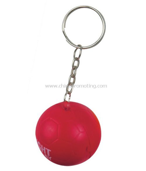 Anti-stress ballen nøkkelring