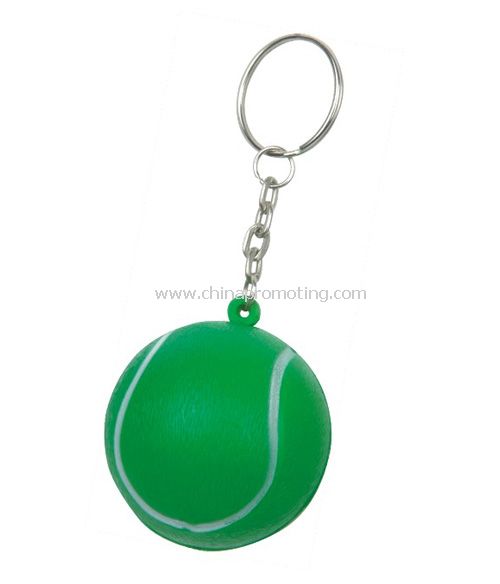 Keychain ball stress ball