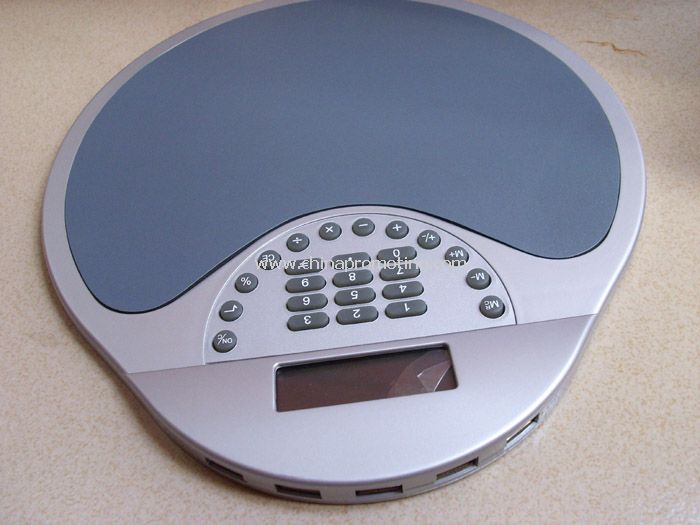 Mouse pad con calculadora