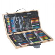 WOODEN CASE 86PCS ART SET images