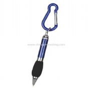 Ball point pen with carabiner images
