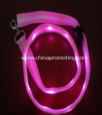 LED dog leash