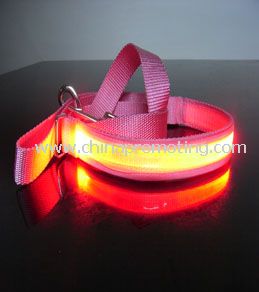 LED pies smycz klip