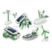 6-in-1 diy solar toy images