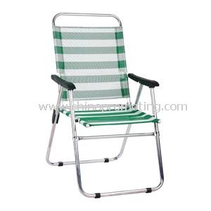 Chaise en aluminium