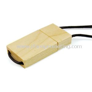 Disco flash USB de madera