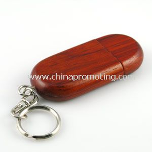 De madera unidades flash USB