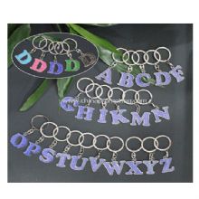 Metal Letter keychain images