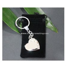 Zinc alloy heart keychain images