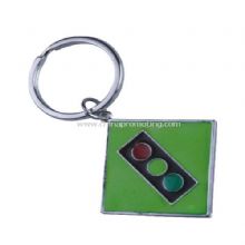 Zinc alloy traffic light keychain images