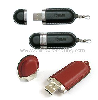 Dysk USB skórzane