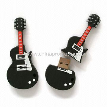 Silicone guitare USB Flash Drive