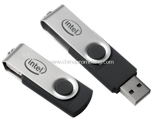 Plástico giratório USB Disk