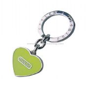 Zinc alloy heart keychain images