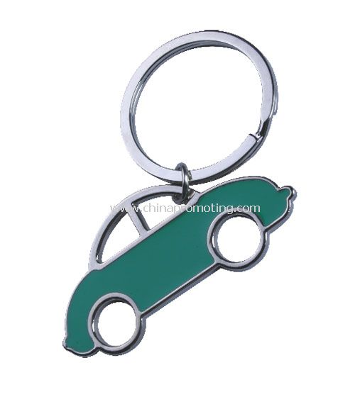 Keychain de voiture alliage zinc