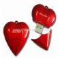 Plastic heart shape usb disk small picture
