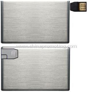 Metal la tarjeta USB Flash Drive