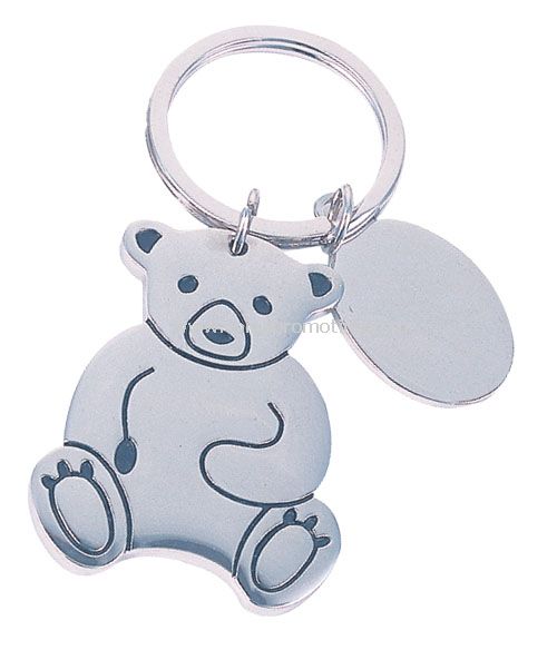 Metal Animal Shape Keychain