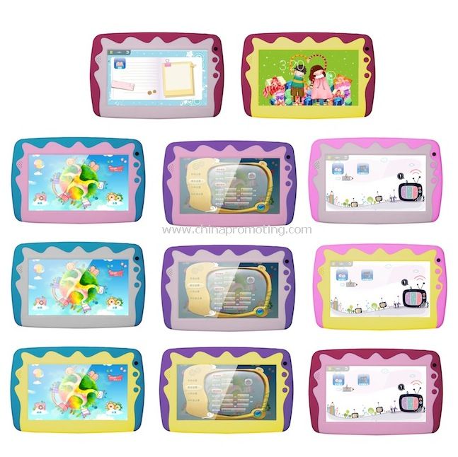 niños niños tablet pc de 7 pulgadas de doble núcleo