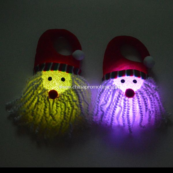 Színes villogó LED-es karácsonyi ajándék