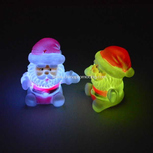 DIODO EMISSOR DE LUZ PVC DECORAÇÃO DE PAPAI NOEL