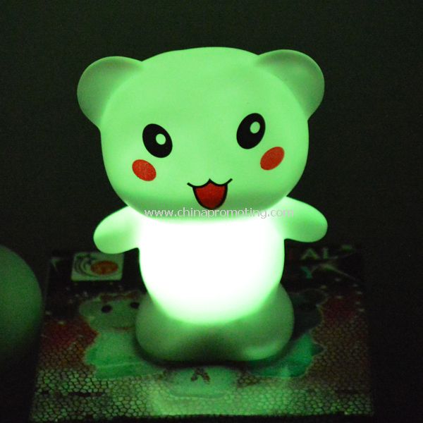 LED PVC medvěd