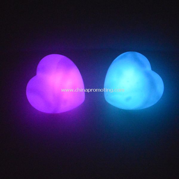 LED PVC corazón