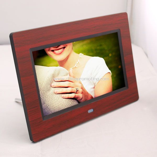 7 inch Digital Photo Frame de madeira