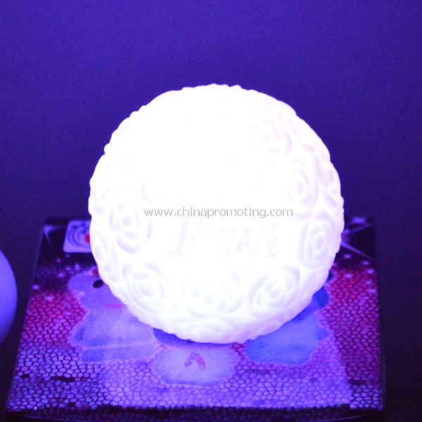 LED-es PVC Rose Ball
