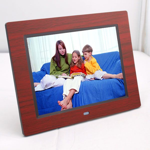 8 inch WOODEN DIGITAL PHOTO FRAME