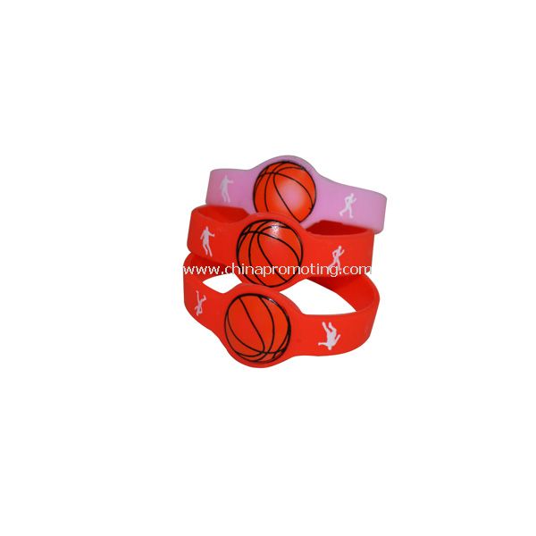 Silicone ball bracelet