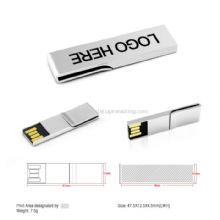 Metal Clip USB Drive images